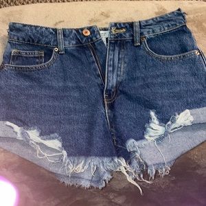 FOREVER 21 JEAN SHORTS